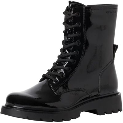 Tamaris Schwarze Schnürstiefelette - Schuhe Tamaris Schwarze Schnürstiefelette - Schuhe