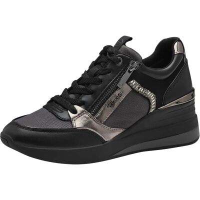 TAMARIS - TAMARIS 40 - noir-anthracite - Sneakers compensés - Publicité TAMARIS - TAMARIS 40 - noir-anthracite - Sneakers compensés - Publicité