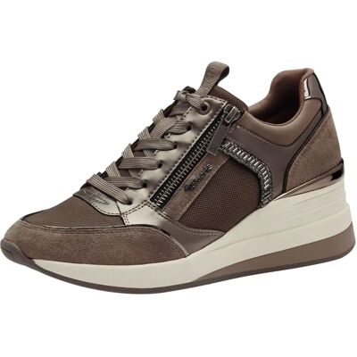 Baskets en Cuir Tamaris Taille 40 Femme - Publicité Baskets en Cuir Tamaris Taille 40 Femme - Publicité