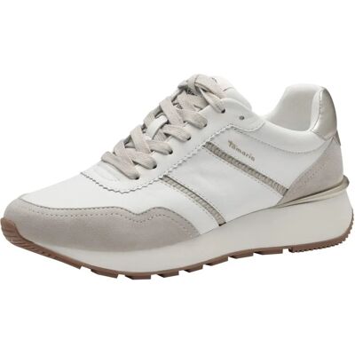 Tamaris M2374043 Baskets blanches - Chaussure - Publicité Tamaris M2374043 Baskets blanches - Chaussure - Publicité