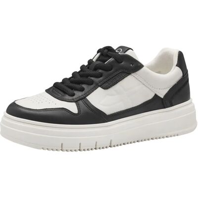 Tamaris M2374643 Pelle Retro Nero e Bianco - Sneakers Tamaris M2374643 Pelle Retro Nero e Bianco - Sneakers