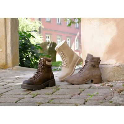 Tamaris Beigen Wasserdichte Lederstiefel - Schuhe Tamaris Beigen Wasserdichte Lederstiefel - Schuhe