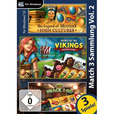 Magnussoft Match 3 Sammlung Vol.2 - Videospiel Magnussoft Match 3 Sammlung Vol.2 - Videospiel