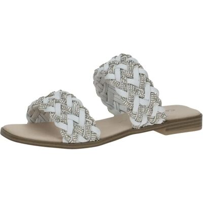 Caprice Weiße Leder Sandalen - Offene Zehen Flache Schuhe - Sommer Freizeitschuhe Caprice Weiße Leder Sandalen - Offene Zehen Flache Schuhe - Sommer Freizeitschuhe