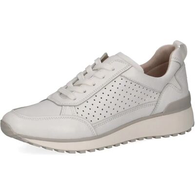 Sneaker in pelle bianca Caprice - Zeppa casual - Sneakers Sneaker in pelle bianca Caprice - Zeppa casual - Sneakers