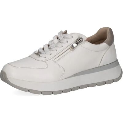 Caprice 23705 Białe Buty Sportowe Flatform - Kobiety Caprice 23705 Białe Buty Sportowe Flatform - Kobiety
