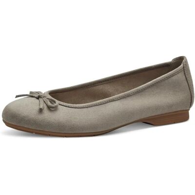 Jana Buty m2216341 Damskie Baleriny szare Jana Buty m2216341 Damskie Baleriny szare