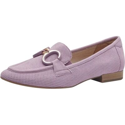 TAMARIS Lila Leder Slipper - Pantoffeln TAMARIS Lila Leder Slipper - Pantoffeln