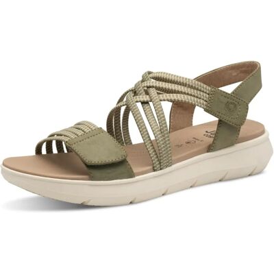 Jana Zapatos Sandalias planas con cierre de velcro Vegan verde Salvia Jana Zapatos Sandalias planas con cierre de velcro Vegan verde Salvia
