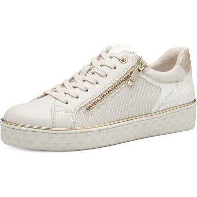 Marco Tozzi Damen Schuhe - Creme, Komfort & Stil Marco Tozzi Damen Schuhe - Creme, Komfort & Stil