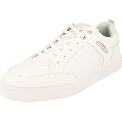 Marco Tozzi Weiß Leder Sneaker - Sportschuh Marco Tozzi Weiß Leder Sneaker - Sportschuh