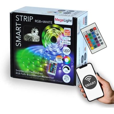 MEGALIGHT - 187802.ML.00.01 - RGB+CCT - 3m - LED strip light MEGALIGHT - 187802.ML.00.01 - RGB+CCT - 3m - LED strip light