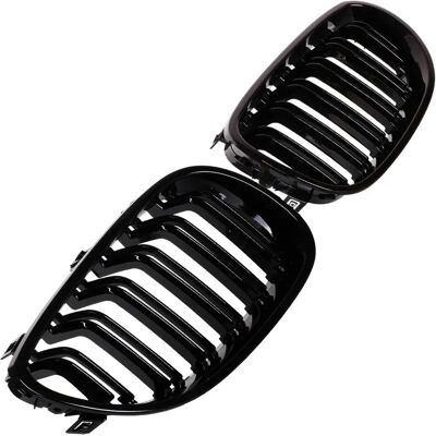 BandelOne - Doppelsteg Kühlergrill - Schwarz Glänzend - BMW 5er E60 E61 - Car grille BandelOne - Doppelsteg Kühlergrill - Schwarz Glänzend - BMW 5er E60 E61 - Car grille