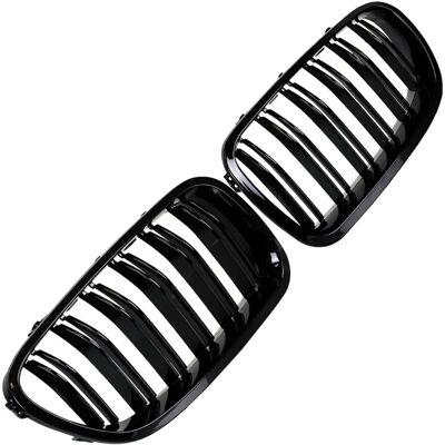 BandelOne Schwarz Hochglanz Nieren Kühlergrill für BMW E90/E91 - Grill BandelOne Schwarz Hochglanz Nieren Kühlergrill für BMW E90/E91 - Grill