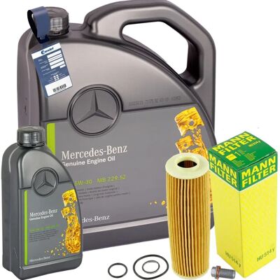 MANN Mercedes-Benz Ölfilter 6L 5W30 - Ölfilter MANN Mercedes-Benz Ölfilter 6L 5W30 - Ölfilter