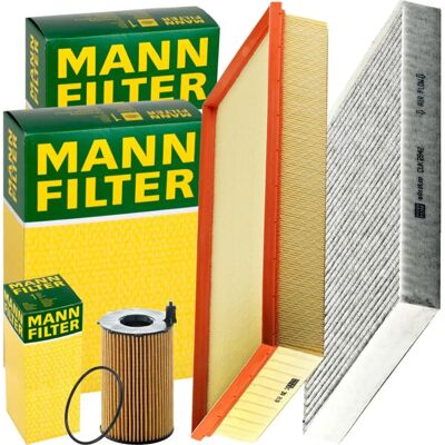 Mann - Q7 3.0 TDI Quattro - Ölfilter - Innenraumfilter - Filterkit Mann - Q7 3.0 TDI Quattro - Ölfilter - Innenraumfilter - Filterkit