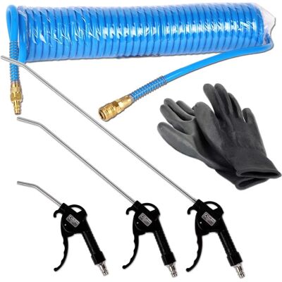 Hausmarke - Ausblaspistole 3-tlg - Druckluft-Ausblaspistole-Set Hausmarke - Ausblaspistole 3-tlg - Druckluft-Ausblaspistole-Set