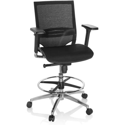 Chaise de Bureau Ergonomique HJH OFFICE Top Work 78 - Bleu/Noir Chaise de Bureau Ergonomique HJH OFFICE Top Work 78 - Bleu/Noir