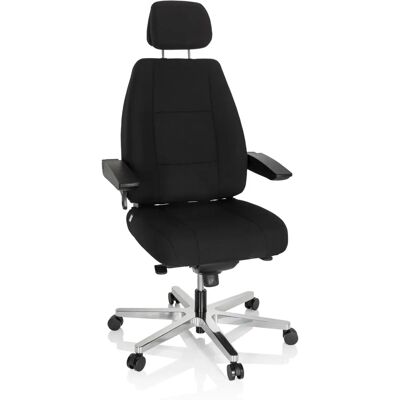 hjh OFFICE 24 STUNDEN I - Bürostuhl - Schwarz - Ergonomisch, Schwerlast hjh OFFICE 24 STUNDEN I - Bürostuhl - Schwarz - Ergonomisch, Schwerlast