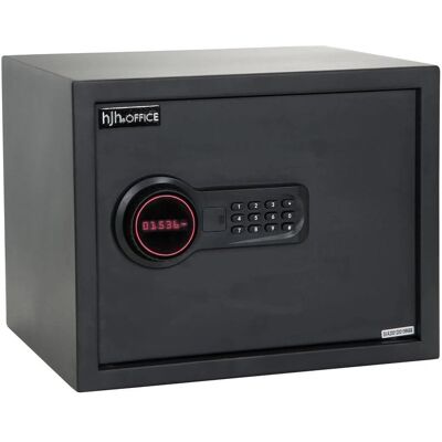 hjh OFFICE Coffre Compact - Coffre en Acier LCD - 27L - Publicité hjh OFFICE Coffre Compact - Coffre en Acier LCD - 27L - Publicité