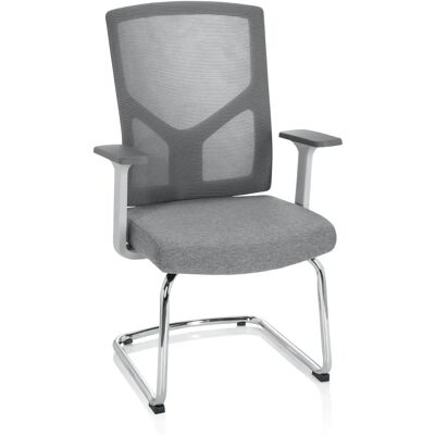 HJH OFFICE Breton V W - Komfortable Besucherstuhl - Ergonomischer Netzrücken HJH OFFICE Breton V W - Komfortable Besucherstuhl - Ergonomischer Netzrücken