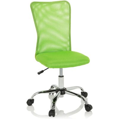 hjh OFFICE KIDDY NET I - Chaise pivotante pour enfants Verte - Ergonomique & Respirante hjh OFFICE KIDDY NET I - Chaise pivotante pour enfants Verte - Ergonomique & Respirante