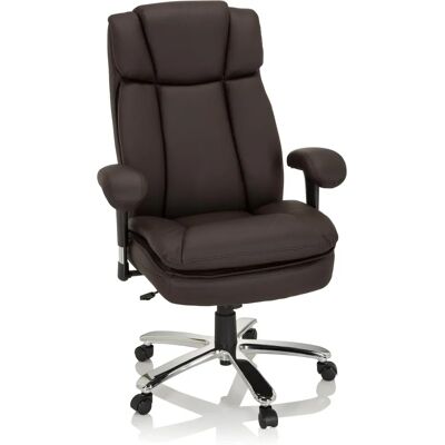 Chaise de Bureau Builder XXL Marron Sombre - Chaise de Bureau - Publicité Chaise de Bureau Builder XXL Marron Sombre - Chaise de Bureau - Publicité