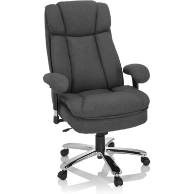 hjh OFFICE BUILDER XXL I Stoff - Grau Stoffbürostuhl hjh OFFICE BUILDER XXL I Stoff - Grau Stoffbürostuhl