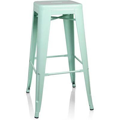 hjh OFFICE VANTAGGIO HIGH - Pastellgrün - Metall - Hoher Hocker hjh OFFICE VANTAGGIO HIGH - Pastellgrün - Metall - Hoher Hocker