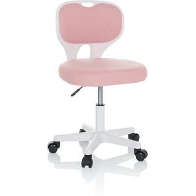 hjh OFFICE KIDDY TOP W - Obrotowe krzesło dla dzieci Różowe hjh OFFICE KIDDY TOP W - Obrotowe krzesło dla dzieci Różowe