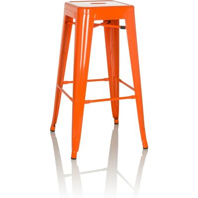 hjh OFFICE VANTAGGIO HIGH - Orange - Metall - Barhocker hjh OFFICE VANTAGGIO HIGH - Orange - Metall - Barhocker