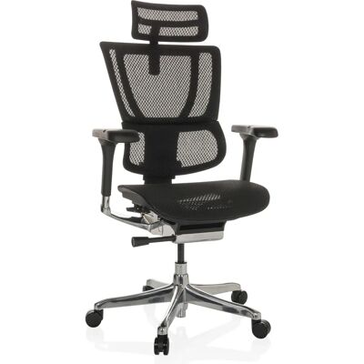 hjh OFFICE ERGOHUMAN SLIM GEN2 Chaise de Bureau en Maille Noire hjh OFFICE ERGOHUMAN SLIM GEN2 Chaise de Bureau en Maille Noire