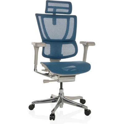 hjh OFFICE ERGOHUMAN SLIM G Mesh Blau Bürostuhl - Luxus Designer Stuhl hjh OFFICE ERGOHUMAN SLIM G Mesh Blau Bürostuhl - Luxus Designer Stuhl