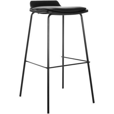 hjh OFFICE LONSO 10 - Sgabello da bar negro - Tipo de bar hjh OFFICE LONSO 10 - Sgabello da bar negro - Tipo de bar