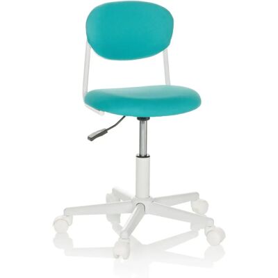 hjh OFFICE KIDDY BASE I - Regulowana dziecięca krzesło biurowe turkusowe hjh OFFICE KIDDY BASE I - Regulowana dziecięca krzesło biurowe turkusowe