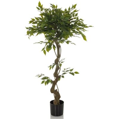 FICUS I Arbre Artificiel - Vert 120cm - Publicité FICUS I Arbre Artificiel - Vert 120cm - Publicité