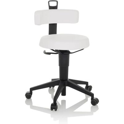hjh OFFICE Top Work Flex PU Biały Krzesło Biurowe hjh OFFICE Top Work Flex PU Biały Krzesło Biurowe
