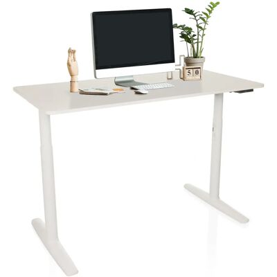 hjh OFFICE STAND PRO 140x70 - Bureau électrique réglable en hauteur - Publicité hjh OFFICE STAND PRO 140x70 - Bureau électrique réglable en hauteur - Publicité
