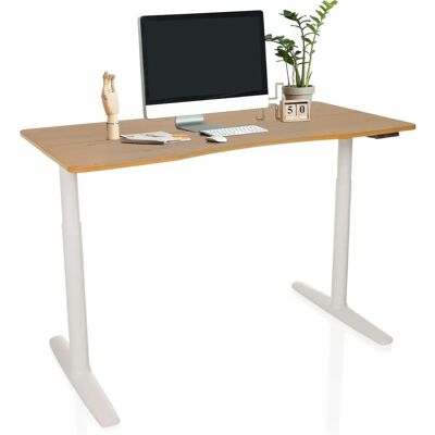 hjh OFFICE Stand Pro R 140x70 - Elektrischer höhenverstellbarer Schreibtisch hjh OFFICE Stand Pro R 140x70 - Elektrischer höhenverstellbarer Schreibtisch