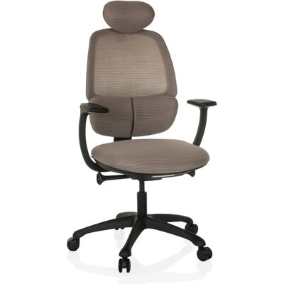 hjh OFFICE Ri-Cover - Chaise de bureau ergonomique - Gris hjh OFFICE Ri-Cover - Chaise de bureau ergonomique - Gris