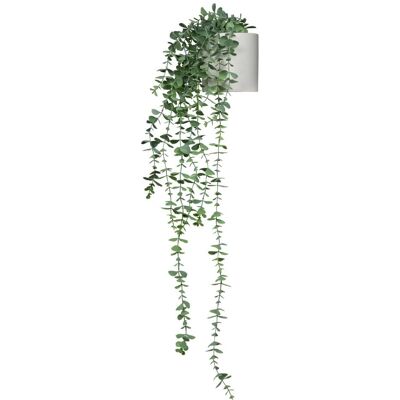 hjh OFFICE Eukalyptus Climb - Kunstpflanze Grün/Weiß - 90 cm hjh OFFICE Eukalyptus Climb - Kunstpflanze Grün/Weiß - 90 cm