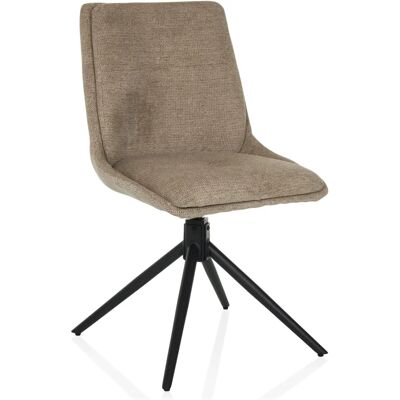 hjh LIVING TARVISO I - Beigefarbener Stuhl für Esszimmer, Büro hjh LIVING TARVISO I - Beigefarbener Stuhl für Esszimmer, Büro