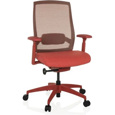 Chaise de Bureau Rouge hjh OFFICE COLORE - Support dorsal en maille ergonomique Chaise de Bureau Rouge hjh OFFICE COLORE - Support dorsal en maille ergonomique