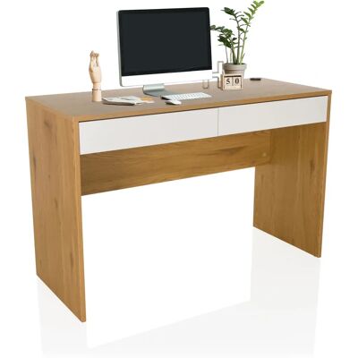 hjh LIVING Berga 120x50x78 Cm Schreibtisch - Skandinavischer Stil mit Stauraum hjh LIVING Berga 120x50x78 Cm Schreibtisch - Skandinavischer Stil mit Stauraum