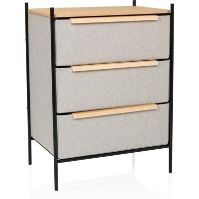 hjh LIVING STUVAR - Kommode Taupe - Sideboard hjh LIVING STUVAR - Kommode Taupe - Sideboard