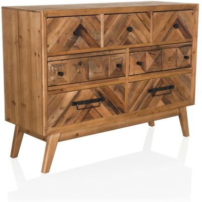 hjh LIVING SANTJAGO WOOD XL - Dunkle Holzkommode hjh LIVING SANTJAGO WOOD XL - Dunkle Holzkommode