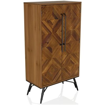 hjh LIVING SANTJAGO WOOD HIGH - Dunkle Holzkommode hjh LIVING SANTJAGO WOOD HIGH - Dunkle Holzkommode