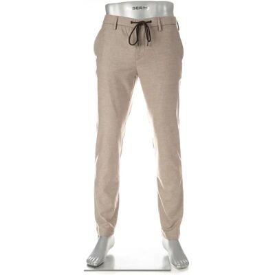 Alberto W32 Slim Fit Beige Stoffhosen - Herren Alberto W32 Slim Fit Beige Stoffhosen - Herren