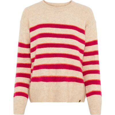 Camel Active Straw Fantasy Brun XS Femmes - Pull Camel Active Straw Fantasy Brun XS Femmes - Pull