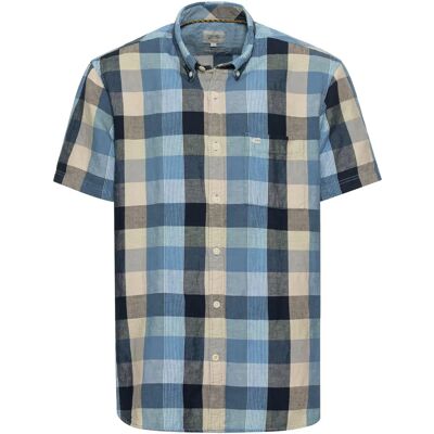Camel Active S Blau Kort Mouw Overhemd - Overhemd Camel Active S Blau Kort Mouw Overhemd - Overhemd